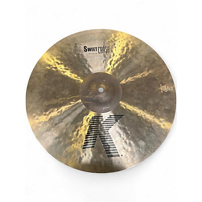 Used Zildjian 17in K Sweet Crash Cymbal