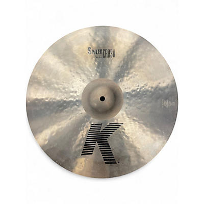 Used Zildjian 17in K Sweet Crash Cymbal
