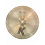 Used Zildjian 17in K THIN DARK CRASH Cymbal 37