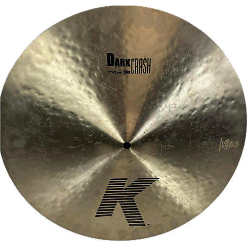 Zildjian Used Zildjian 17in K Thin Dark Crash Cymbal 37