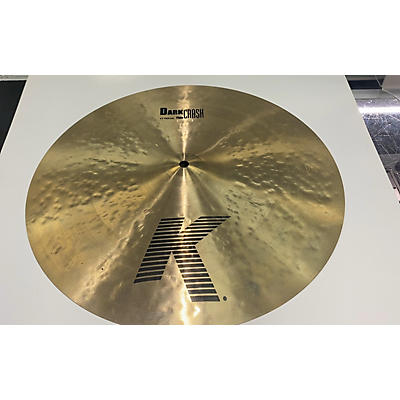 Zildjian Used Zildjian 17in K Thin Dark Crash Cymbal