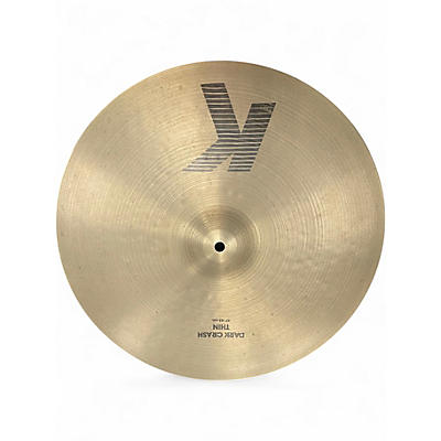 Used Zildjian 17in K Thin Dark Crash Cymbal