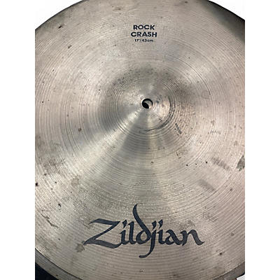 Used Zildjian 17in Rock Crash Cymbal