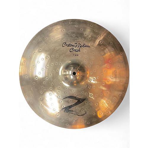 Used Zildjian 17in Z Custom Medium Crash Cymbal 37