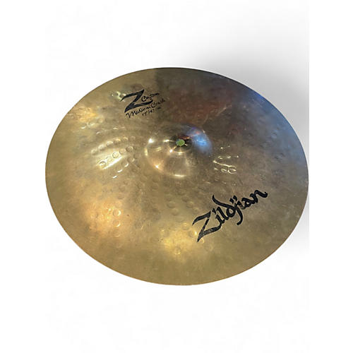 Used Zildjian 17in Z Custom Medium Crash Cymbal 37