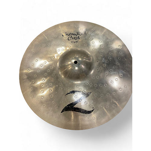 Used Zildjian 17in Z Custom Rock Crash Cymbal 37