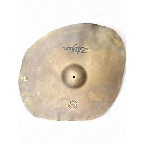 Used Zildjian 17in fx raw crash small bell Cymbal 37