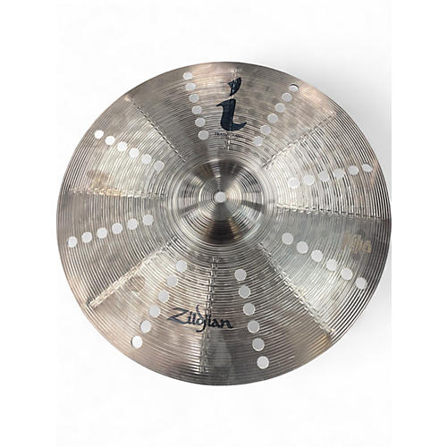 Used Zildjian 17in i series trash crash Cymbal 37