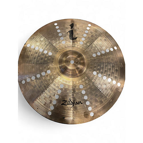 Used Zildjian 17in i trash crash Cymbal 37