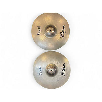 Used Zildjian 18in 16" Stadium Medium Pair Marching Cymbal