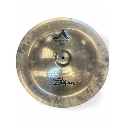 Used Zildjian 18in A Custom China Cymbal