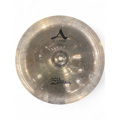 Used Zildjian 18in A Custom China Cymbal