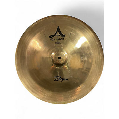 Used Zildjian 18in A Custom China Cymbal