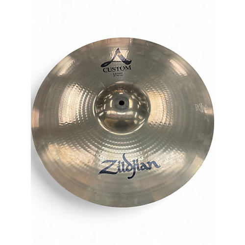 Used Zildjian 18in A Custom Crash Cymbal 38