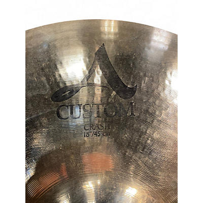 Used Zildjian 18in A Custom Crash Cymbal
