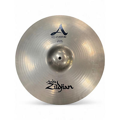 Used Zildjian 18in A Custom Crash Cymbal