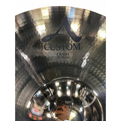 Used Zildjian 18in A Custom EFX Crash Cymbal