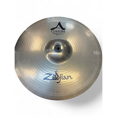 Zildjian Used Zildjian 18in A Custom Medium Crash Cymbal