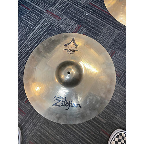 Zildjian Used Zildjian 18in A Custom Projection Crash Cymbal 38