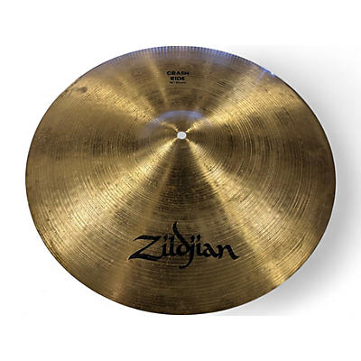 Used Zildjian 18in A Series Crash Ride Cymbal
