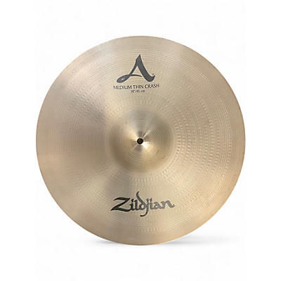 Used Zildjian 18in A Series Medium Thin Crash Cymbal