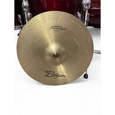 Used Zildjian 18in A Series Medium Thin Crash Cymbal