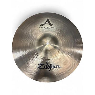 Used Zildjian 18in A Series Medium Thin Crash Cymbal
