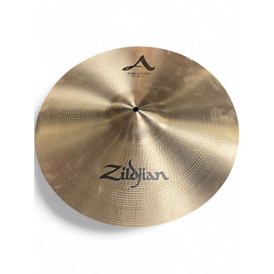 Used Zildjian 18in A Series Thin Crash Cymbal