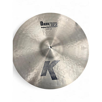 Used Zildjian 18in DARK CRASH 18 Cymbal