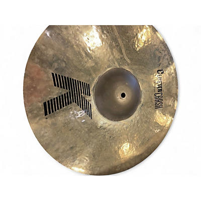 Used Zildjian 18in K Cluster Crash Brilliant Cymbal