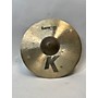 Used Zildjian Used Zildjian 18in K Cluster Crash Cymbal 38