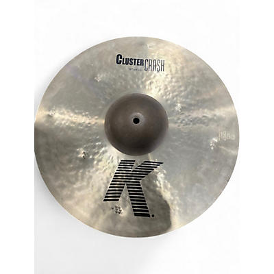 Used Zildjian 18in K Cluster Crash Cymbal