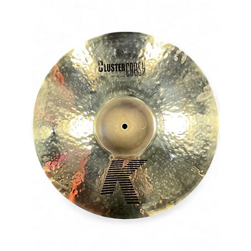 Used Zildjian 18in K Cluster Crash Cymbal 38