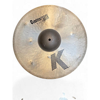 Used Zildjian 18in K Cluster Crash Cymbal