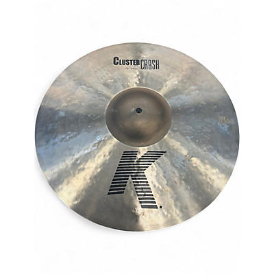 Used Zildjian 18in K Cluster Crash Cymbal
