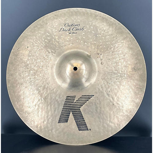 Zildjian Used Zildjian 18in K Custom Dark Crash Cymbal 38