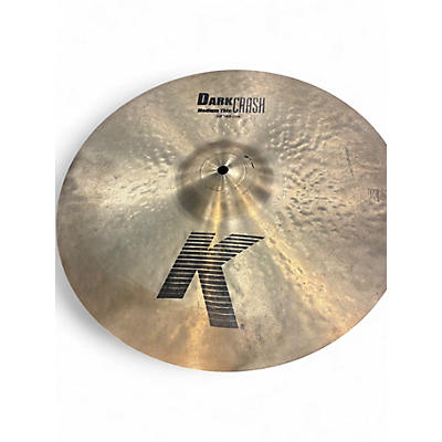 Used Zildjian 18in K Custom Dark Crash Cymbal