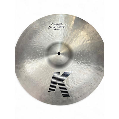 Used Zildjian 18in K Custom Dark Crash Cymbal