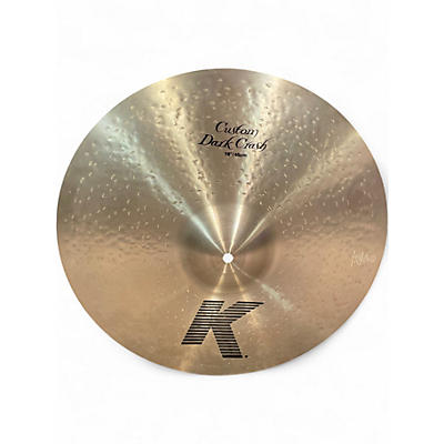 Used Zildjian 18in K Custom Dark Crash Cymbal
