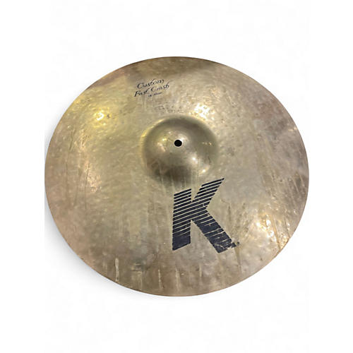 Used Zildjian 18in K Custom Fast Crash Cymbal 38