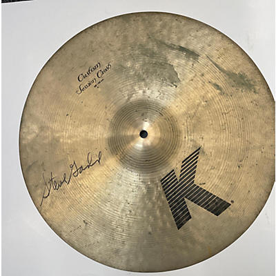 Zildjian Used Zildjian 18in K Custom Session Crash STEVE GADD Cymbal