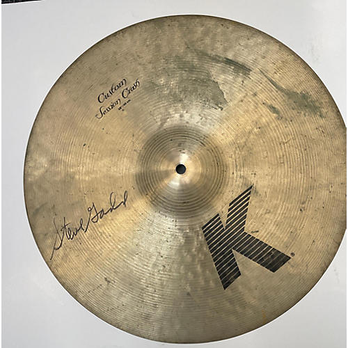 Zildjian Used Zildjian 18in K Custom Session Crash STEVE GADD Cymbal 38