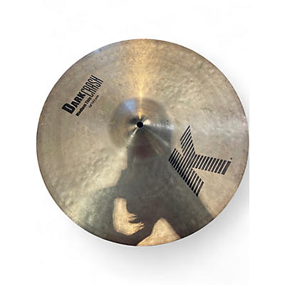 Used Zildjian 18in K Medium Dark Thin Crash Cymbal