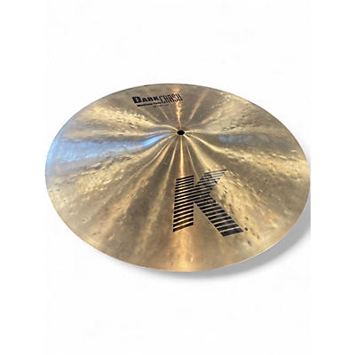 Used Zildjian 18in K Medium Thin Dark Crash Cymbal