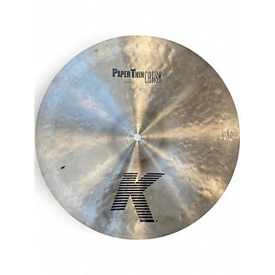Used Zildjian 18in K PAPER THIN Cymbal