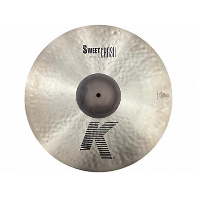 Used Zildjian 18in K Sweet Crash Cymbal