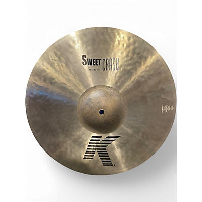 Used Zildjian 18in K Sweet Crash Cymbal