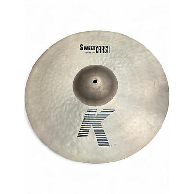 Used Zildjian 18in K Sweet Crash Cymbal
