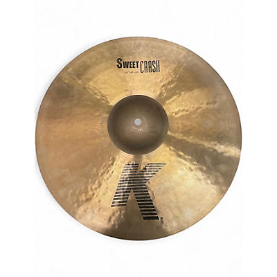 Used Zildjian 18in K Sweet Crash Cymbal