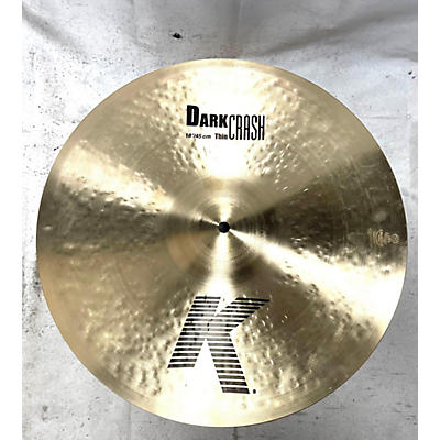 Zildjian Used Zildjian 18in K Thin Dark Crash Cymbal